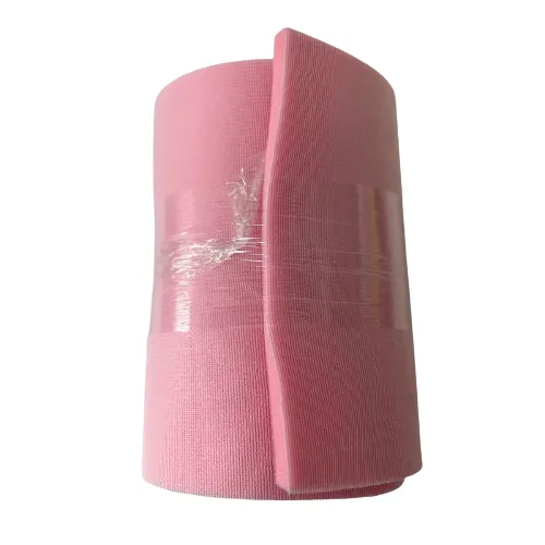 1/2" Pink High Density Sew Foam With Tricot Backing - (ROLL 16 YARDS)