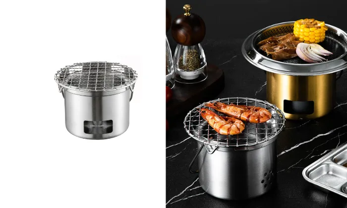 304 Stainless Steel Small Barbecue Stove