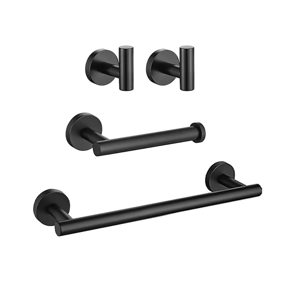 4 Pieces Bathroom Hardware Accessories Set