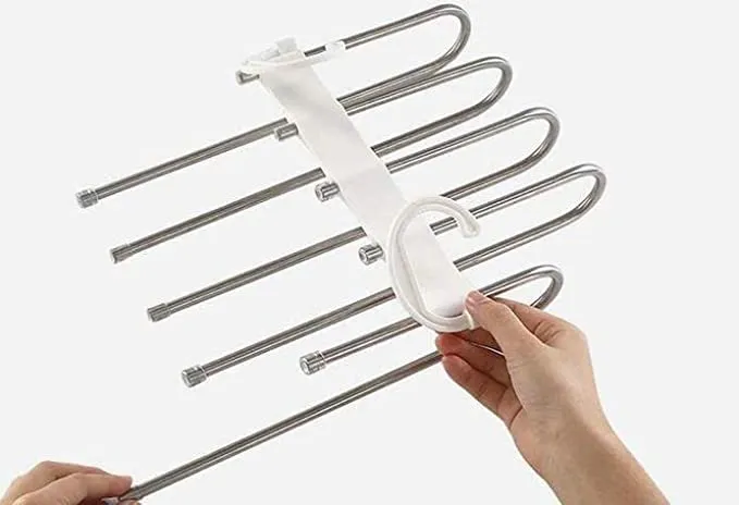 5-In-1 Foldable Hanger Organizer