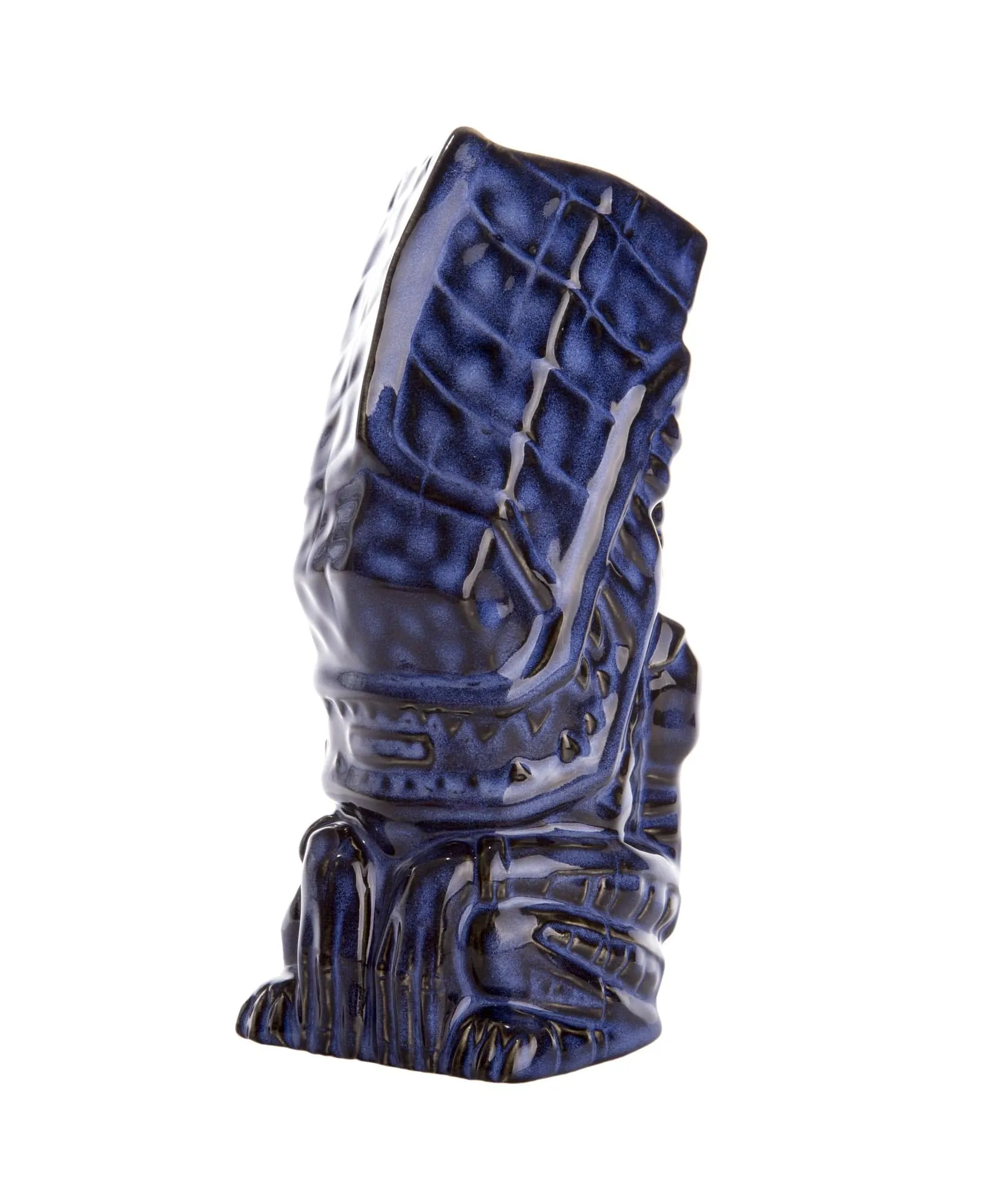 Aliens Ceramic Tiki Mug (Blue)