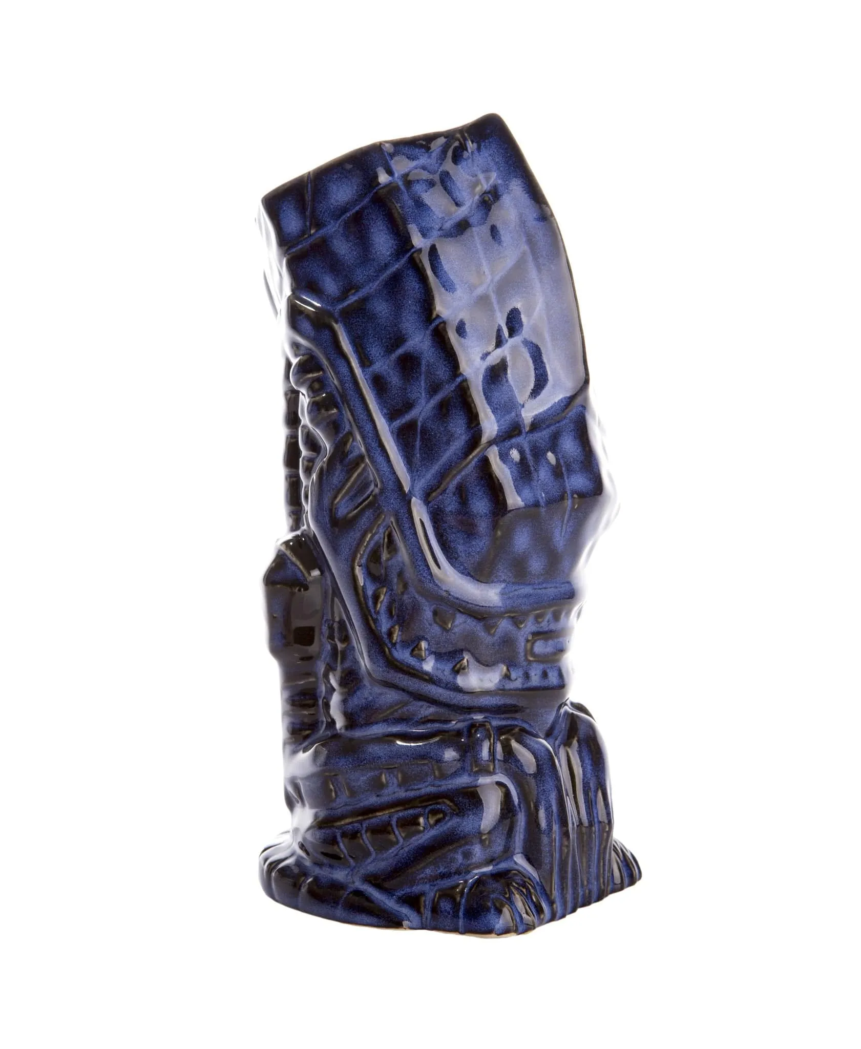 Aliens Ceramic Tiki Mug (Blue)