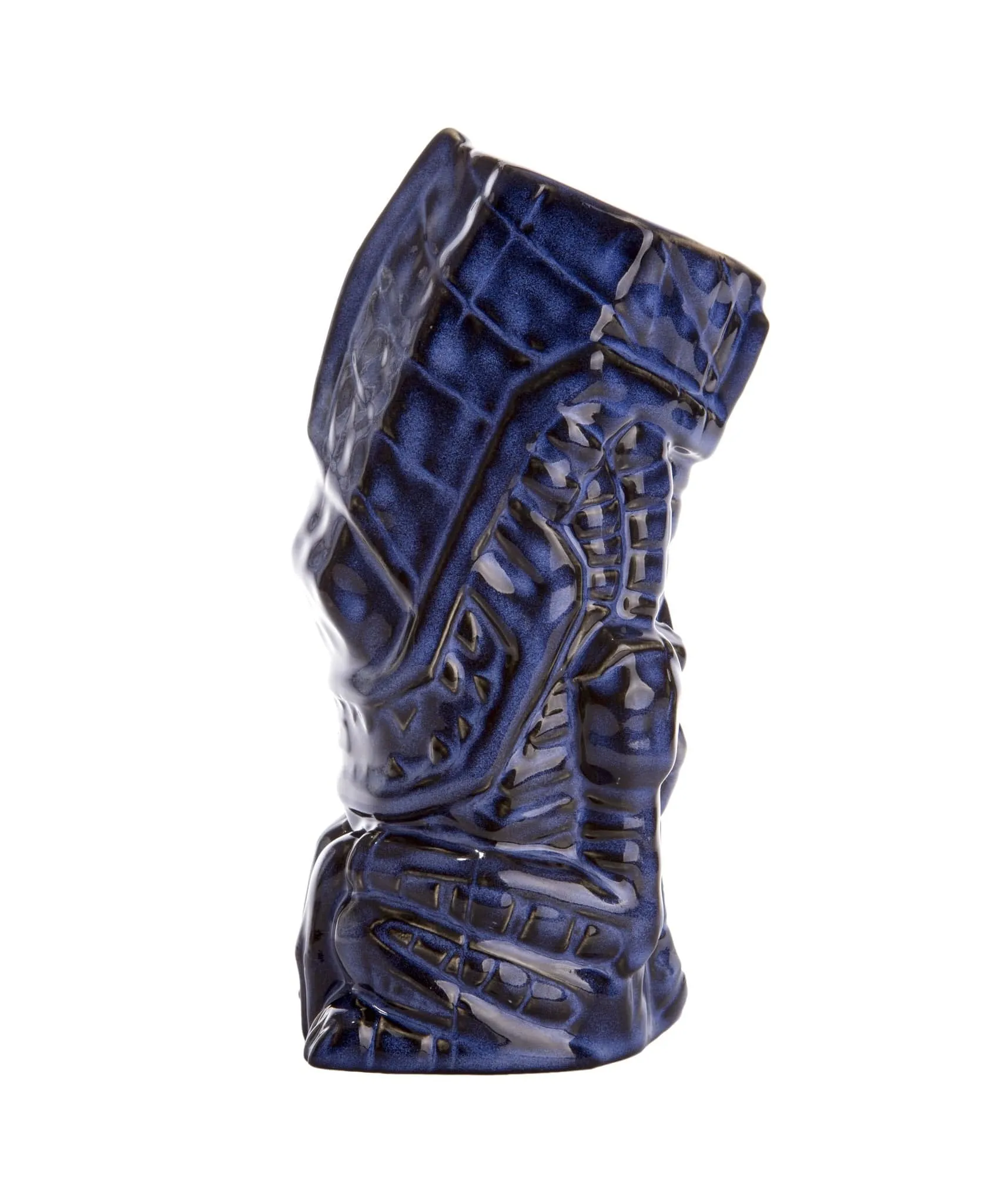 Aliens Ceramic Tiki Mug (Blue)