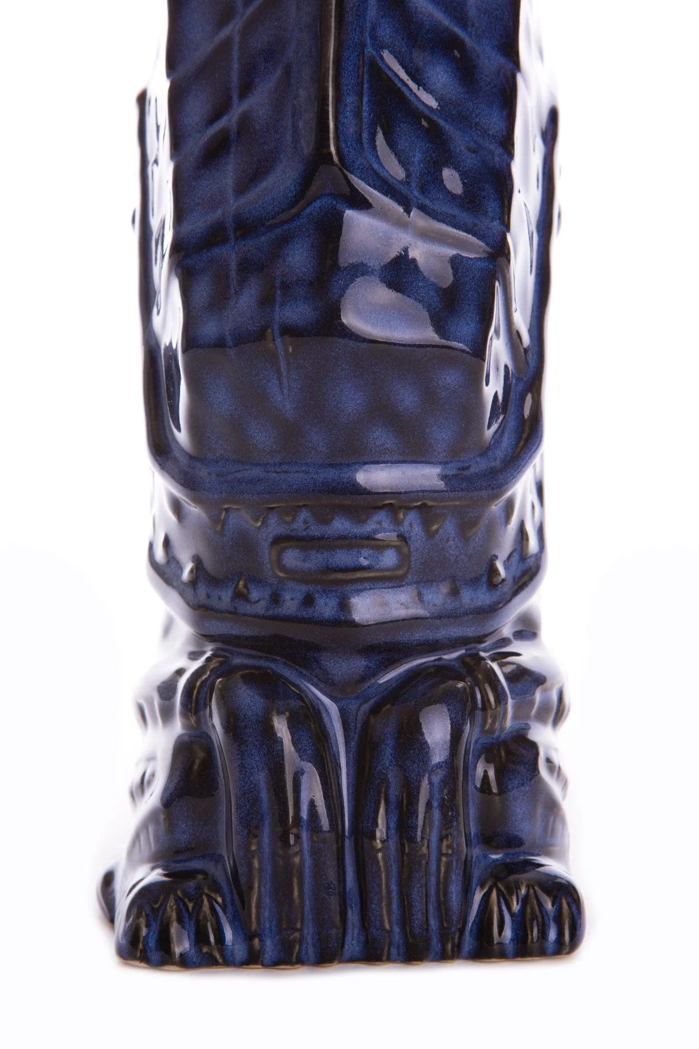 Aliens Ceramic Tiki Mug (Blue)