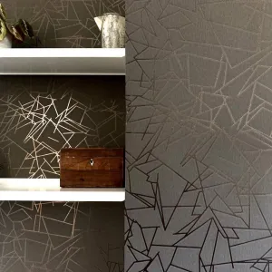 Angles Bronze Wallpaper - Erica Wakerly