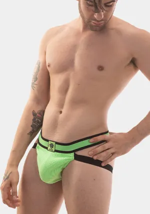 Barcode Berlin Jockstrap Yeni Neongreen Black