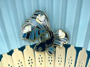 Betta Seas Ahead Pin