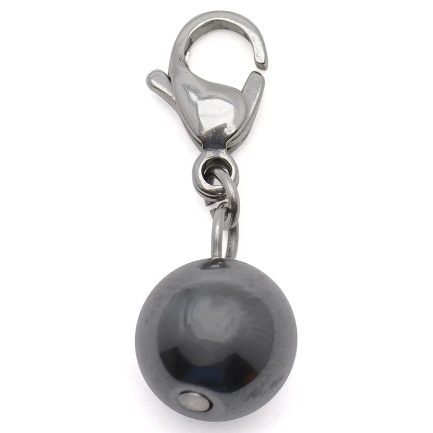 Black Pearl Beads Charm