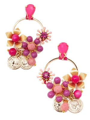 Brianna Flower Earring