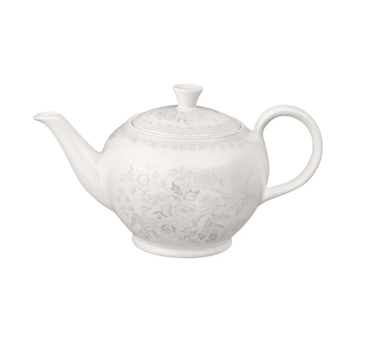 Burleigh UK Dove Grey Pheasant - Teapot