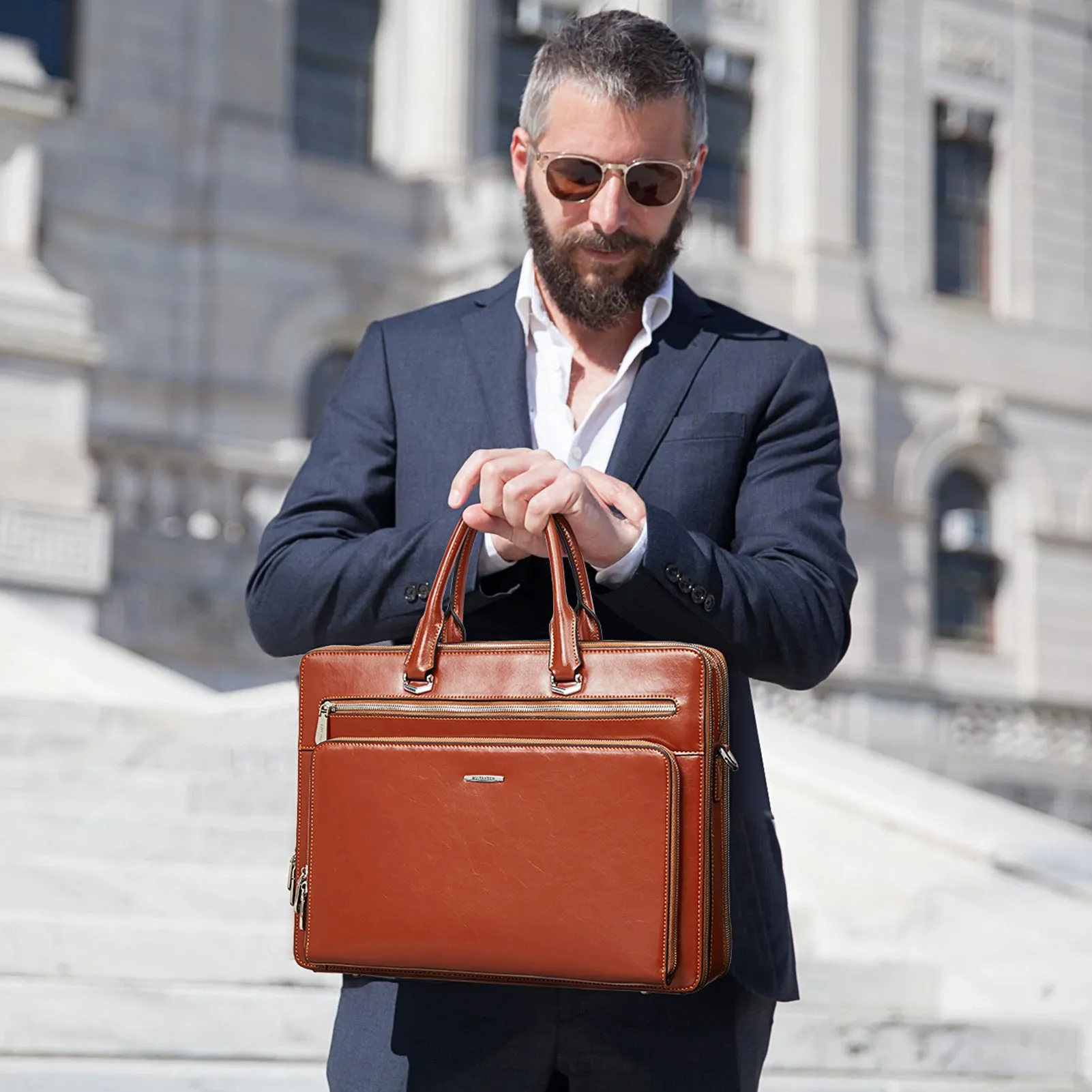 Carol 15.6 Inch Laptop Briefcase — Business Trips