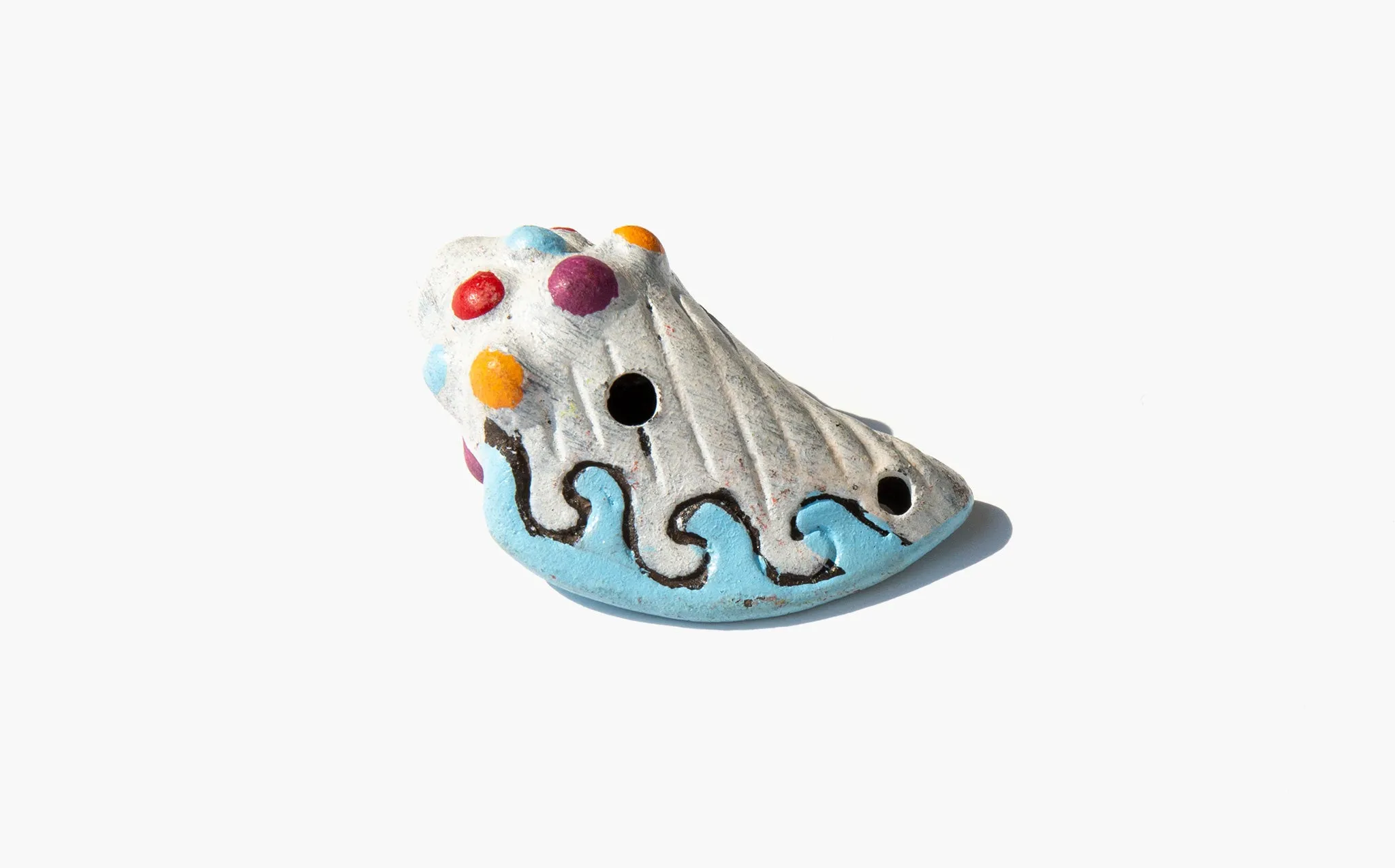 Ceramic Conch Whistle