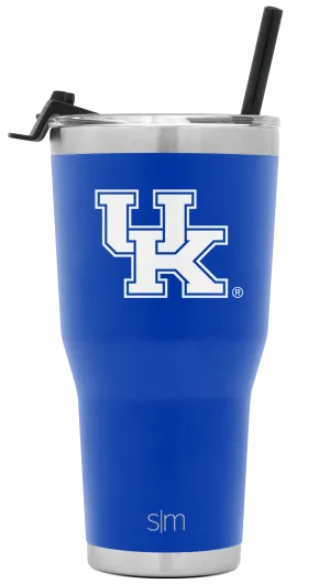 Collegiate Cruiser Tumbler with Flip Lid and Straw