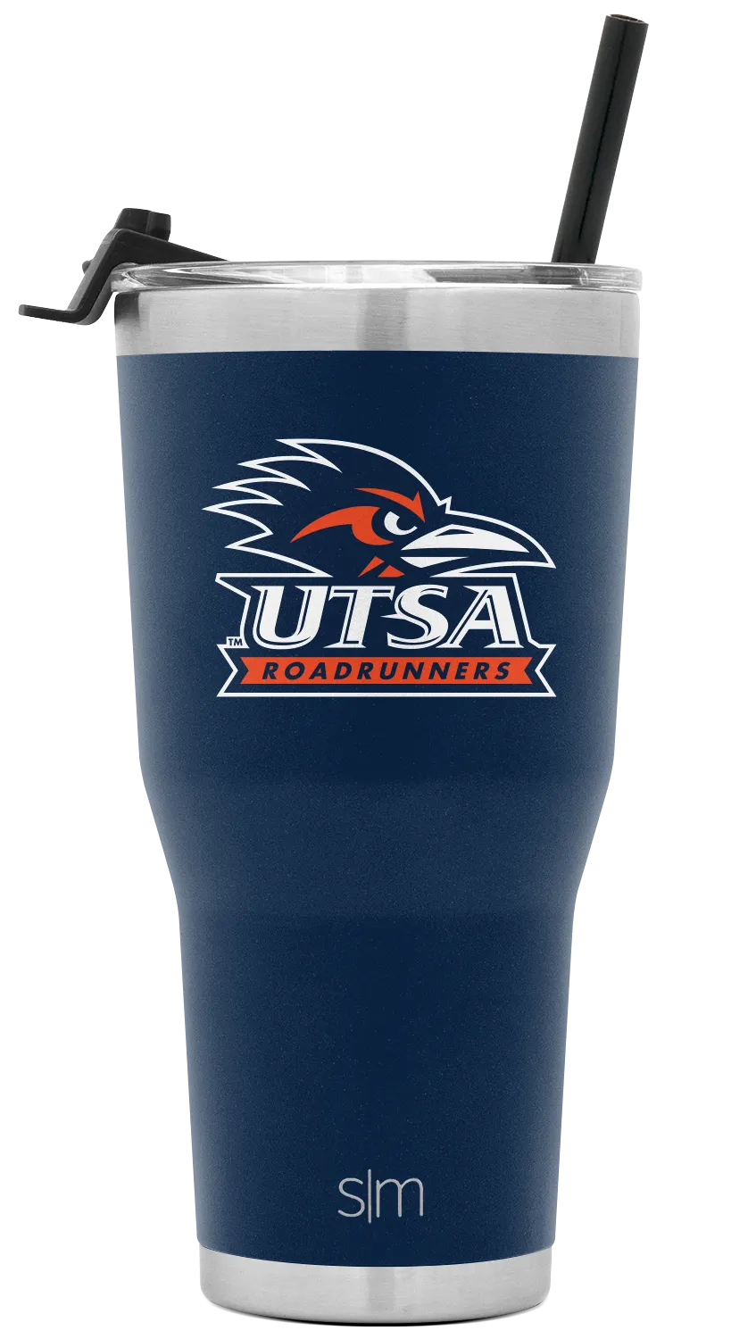 Collegiate Cruiser Tumbler with Flip Lid and Straw