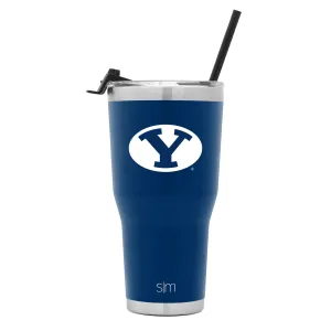 Collegiate Cruiser Tumbler with Flip Lid and Straw