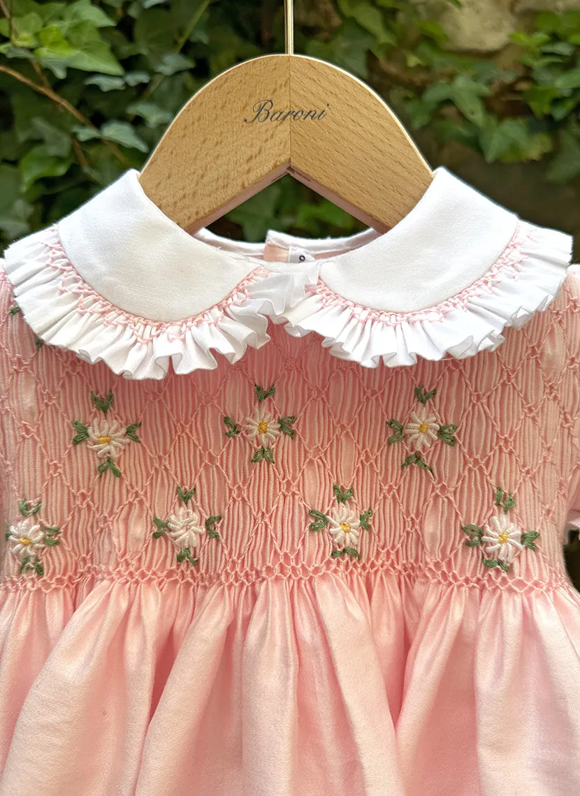 Daisies handmade smock dress