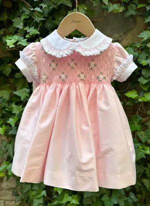 Daisies handmade smock dress