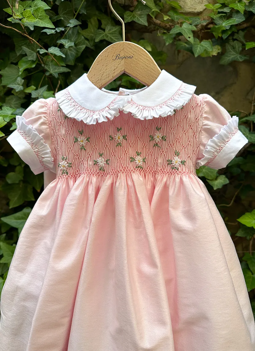 Daisies handmade smock dress