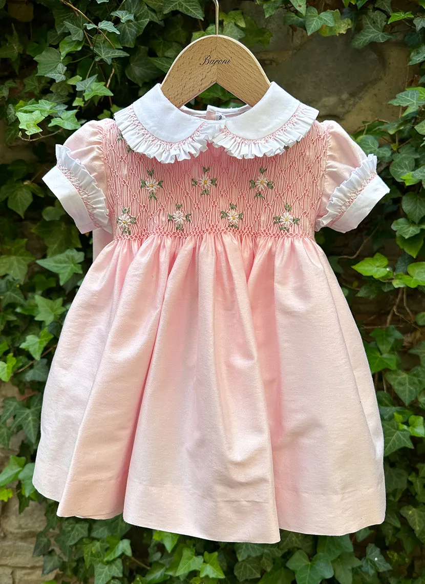 Daisies handmade smock dress