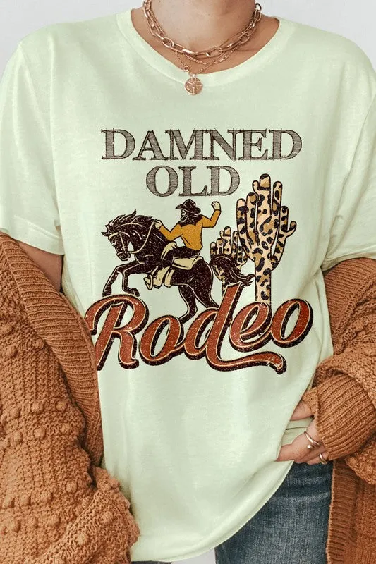 Damned Old Rodeo Western Graphic Tee