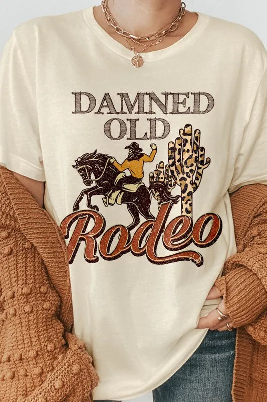 Damned Old Rodeo Western Graphic Tee