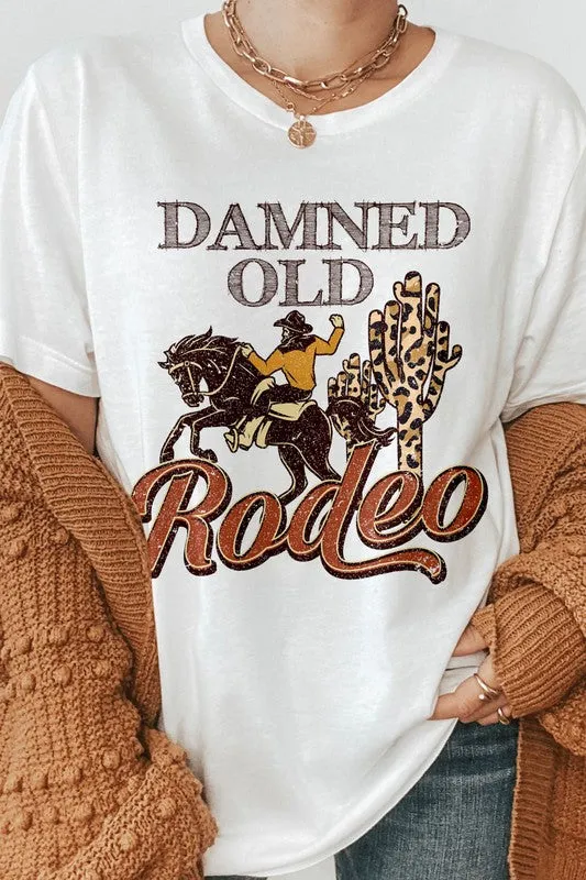 Damned Old Rodeo Western Graphic Tee