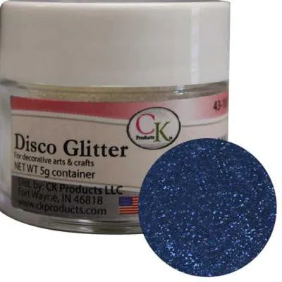 Disco Glitter Navy Blue