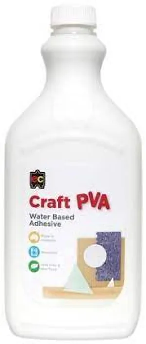 EC PVA Glue Craft Waterbased 2L