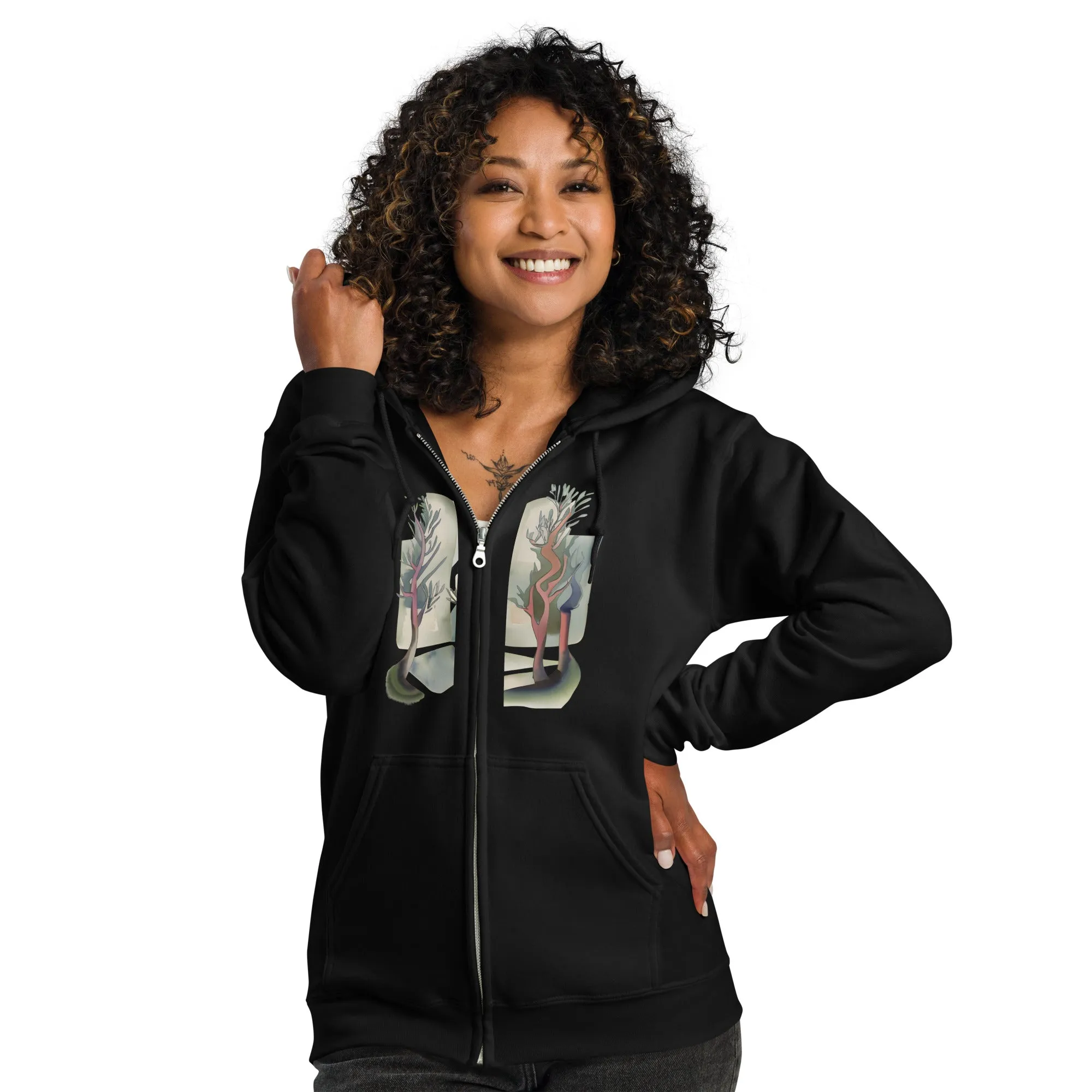 Eco-Friendly Zip Hoodie - Stylish & Sustainable