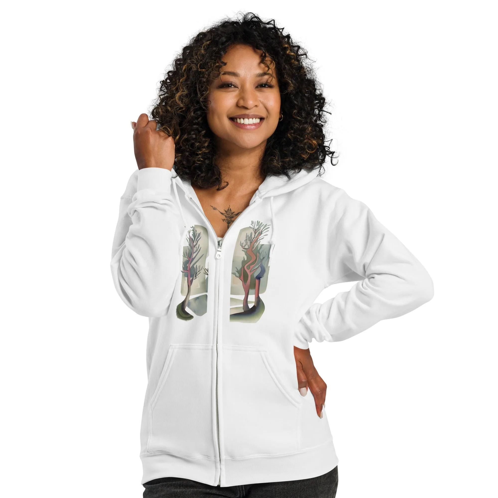 Eco-Friendly Zip Hoodie - Stylish & Sustainable