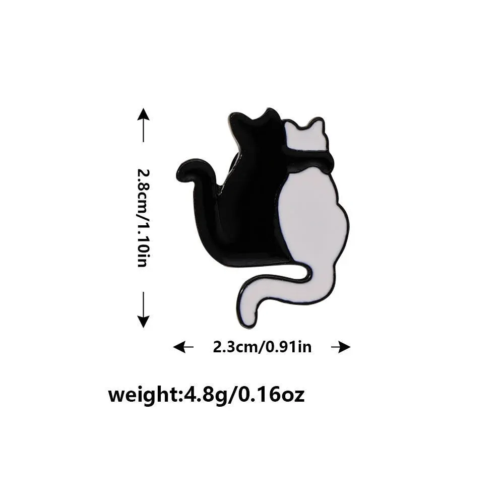 Enamel Pin - Black Cat Club