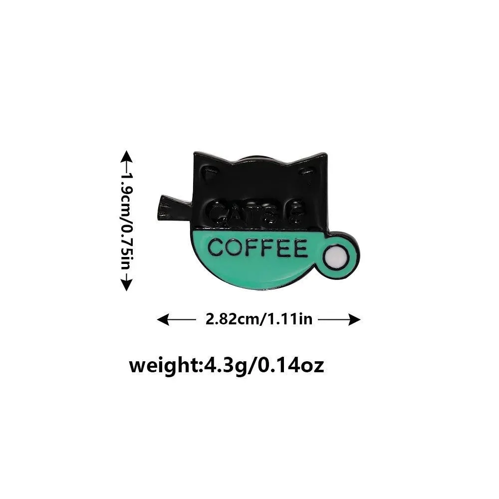 Enamel Pin - Black Cat Club