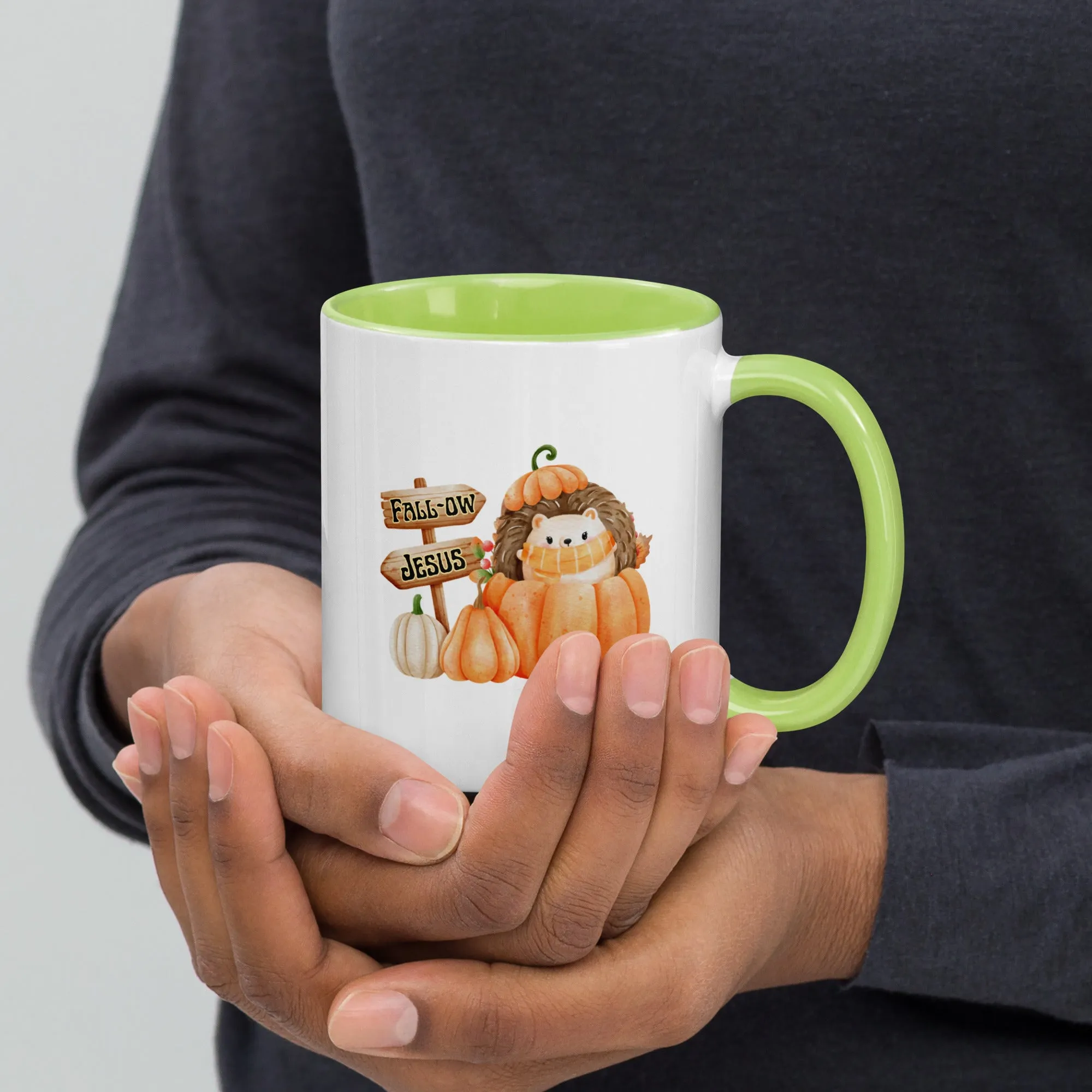 Fall-ow Jesus Christian Mug