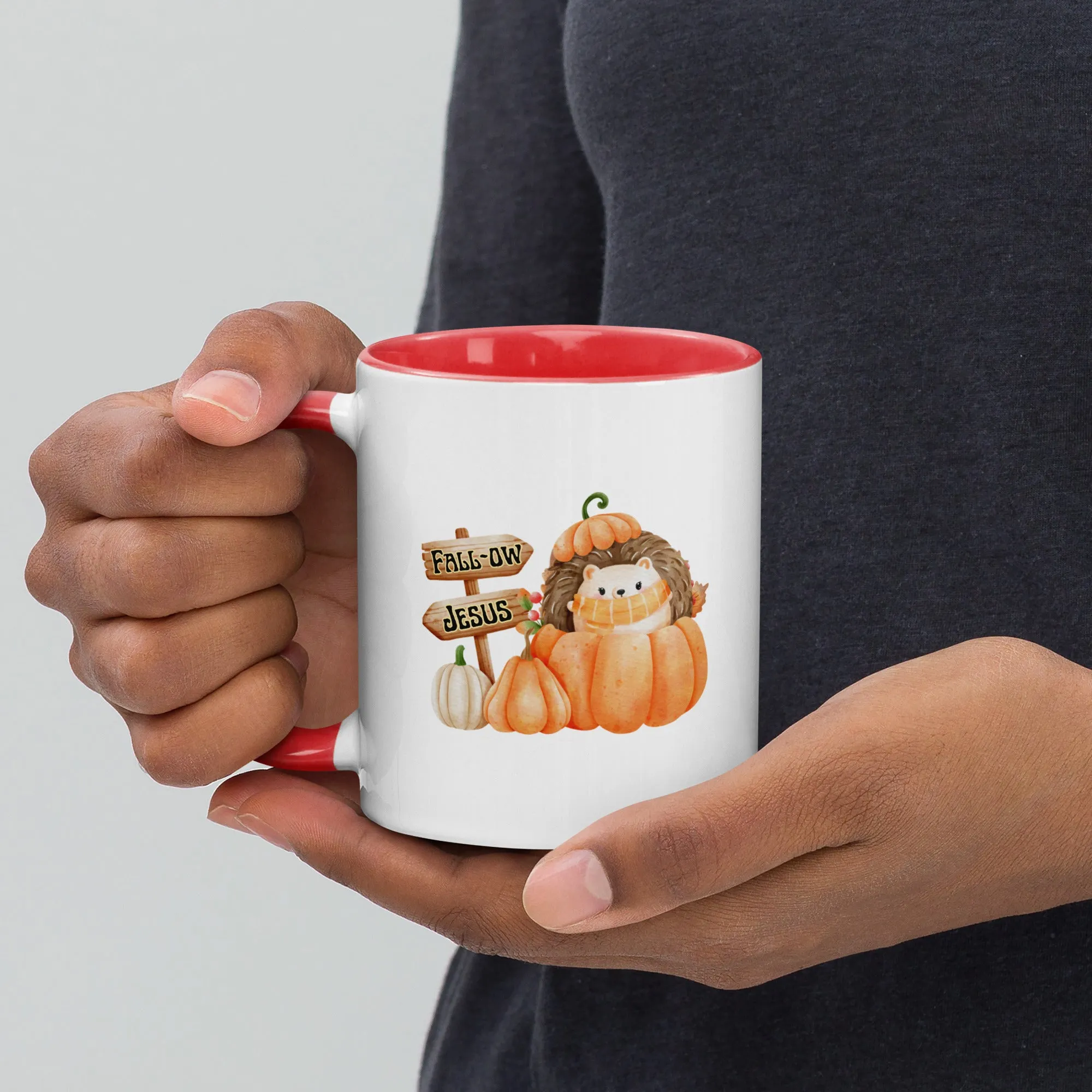 Fall-ow Jesus Christian Mug