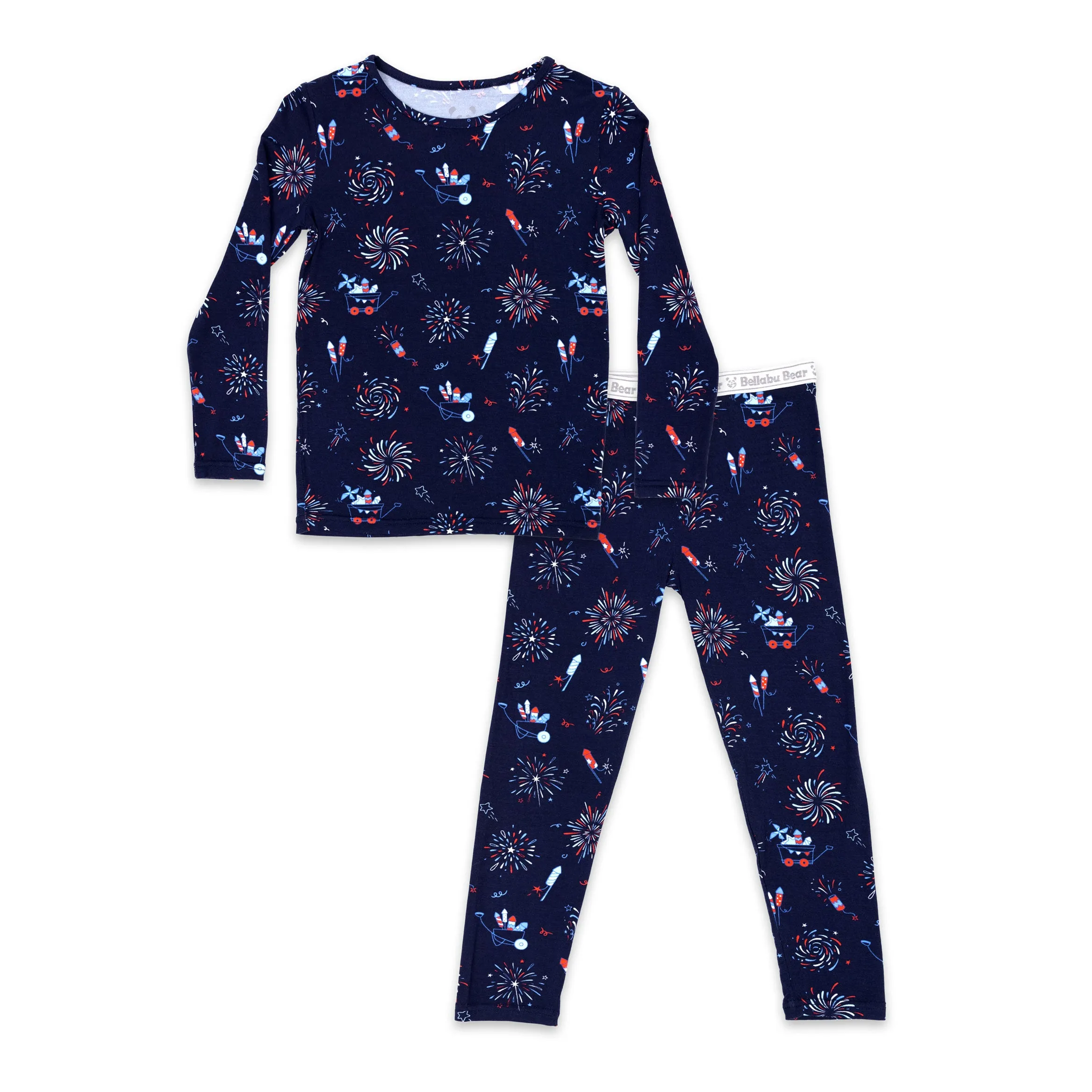 Fireworks Bamboo Kids Pajamas