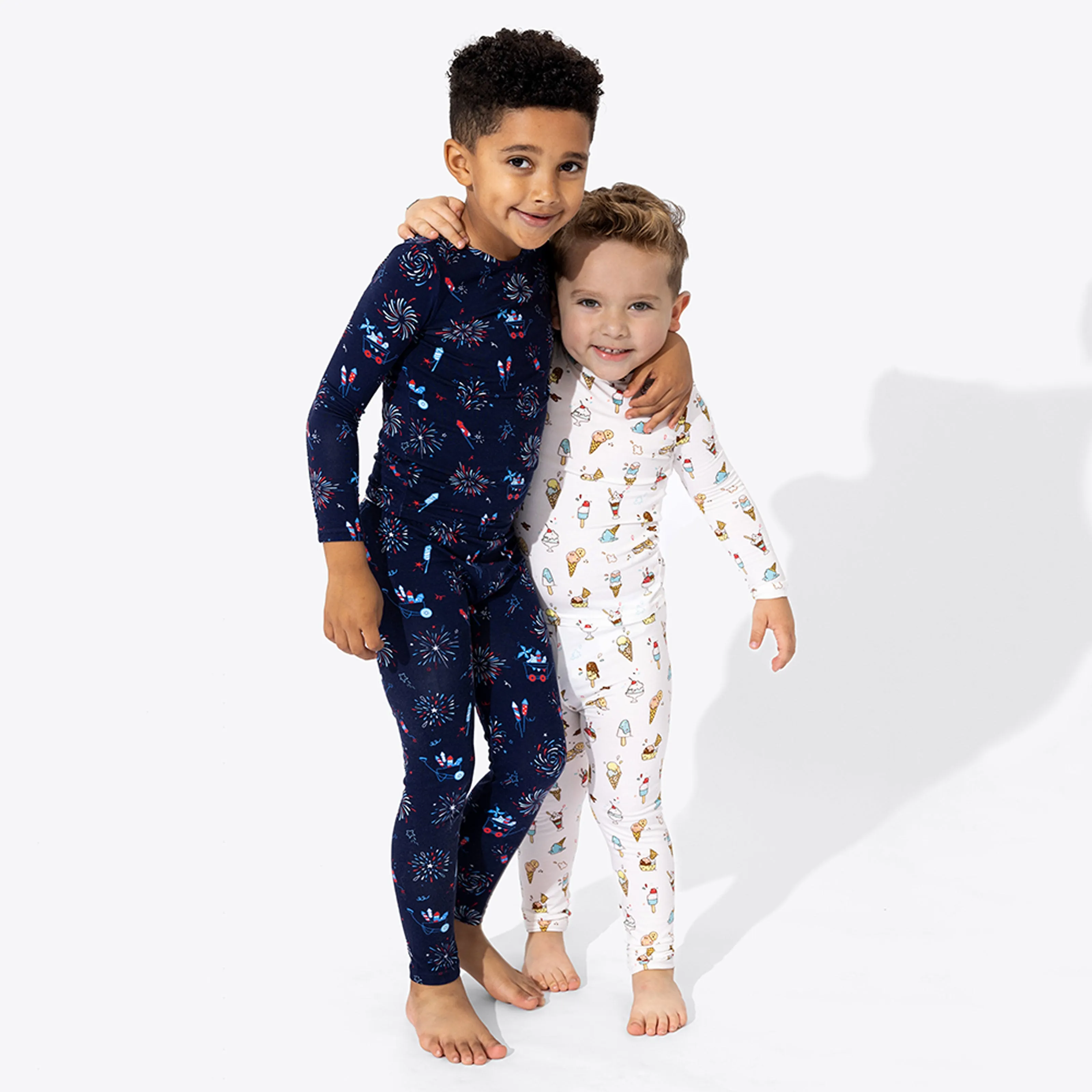 Fireworks Bamboo Kids Pajamas