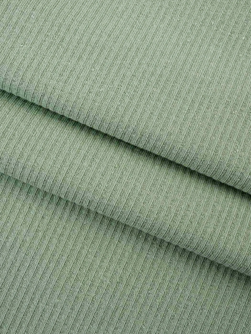 Hemp & Organic Cotton Blend Mid-Weight Concavo-Convex Weave Fabric (KJ2230)