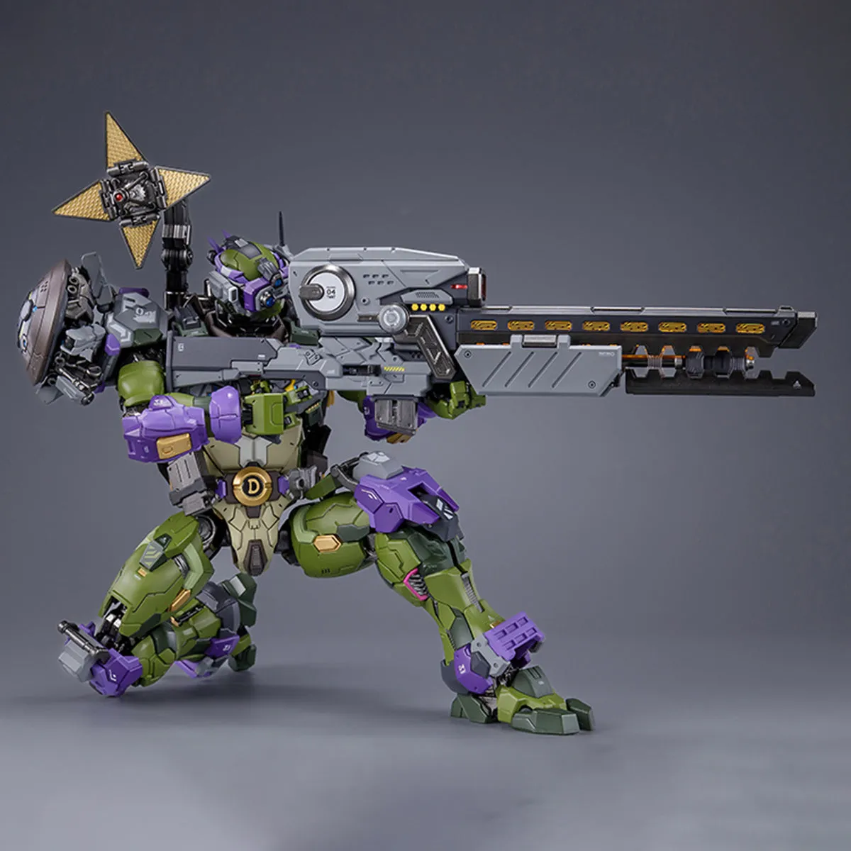 HiPlay Heatboys, Turtles Donatello, Alloy Mecha Style Action Figure Full Set