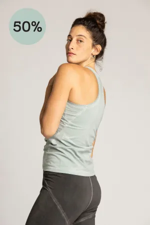 I'mPerfect Stonewash Racer Tank Top 50%off