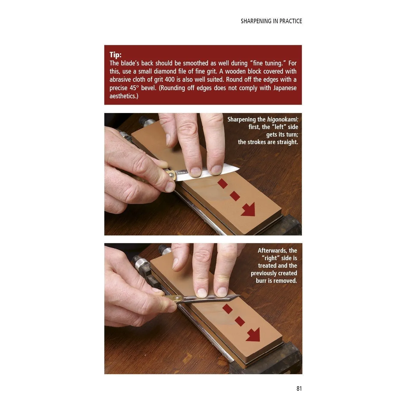 Japanese Knife Sharpening: With Traditional Waterstones