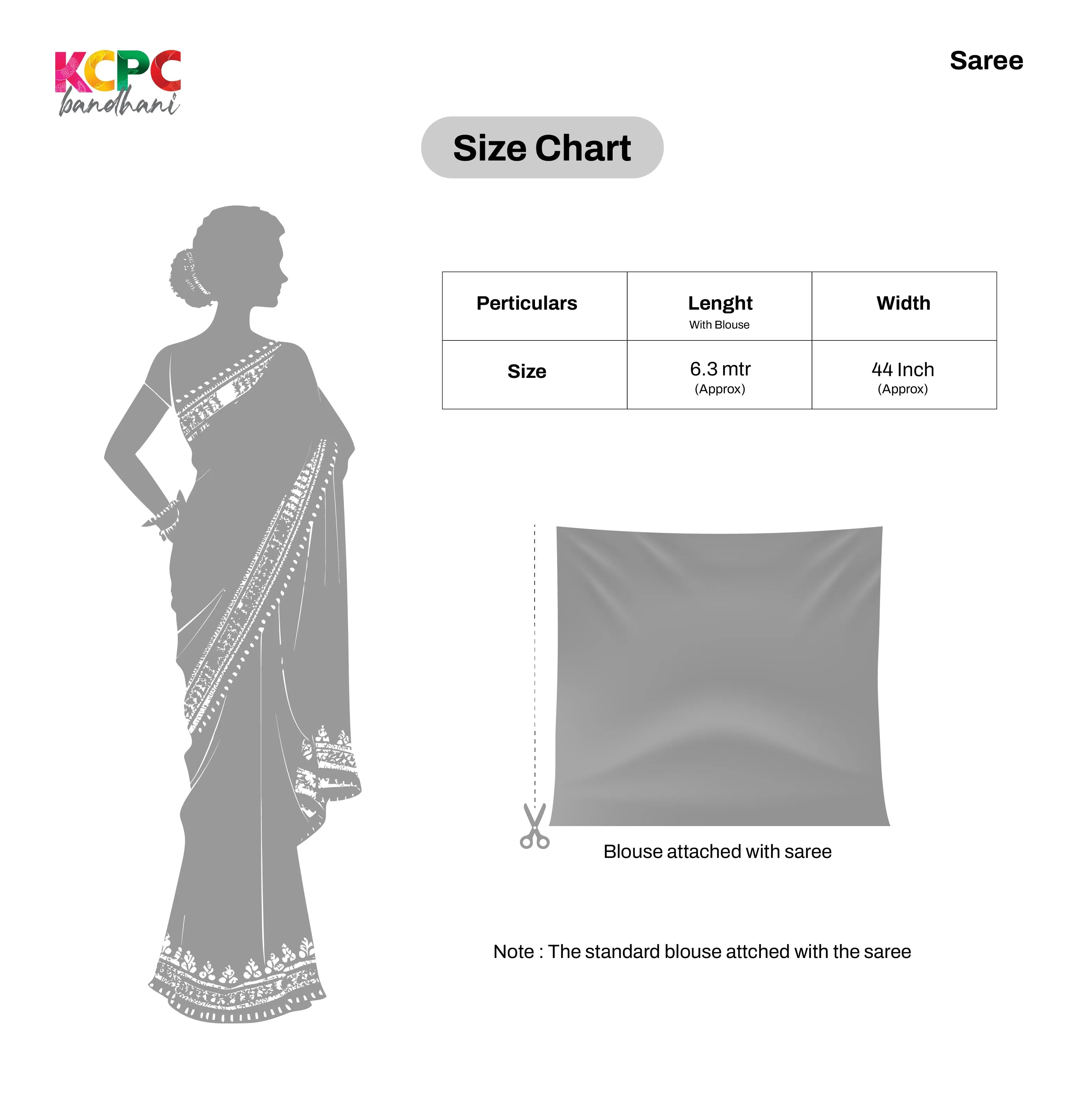 KcPc Beautiful  bandhani chiffon Aari Tari work saree,SWA