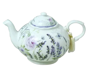 Lavender Teapot With Gift Box