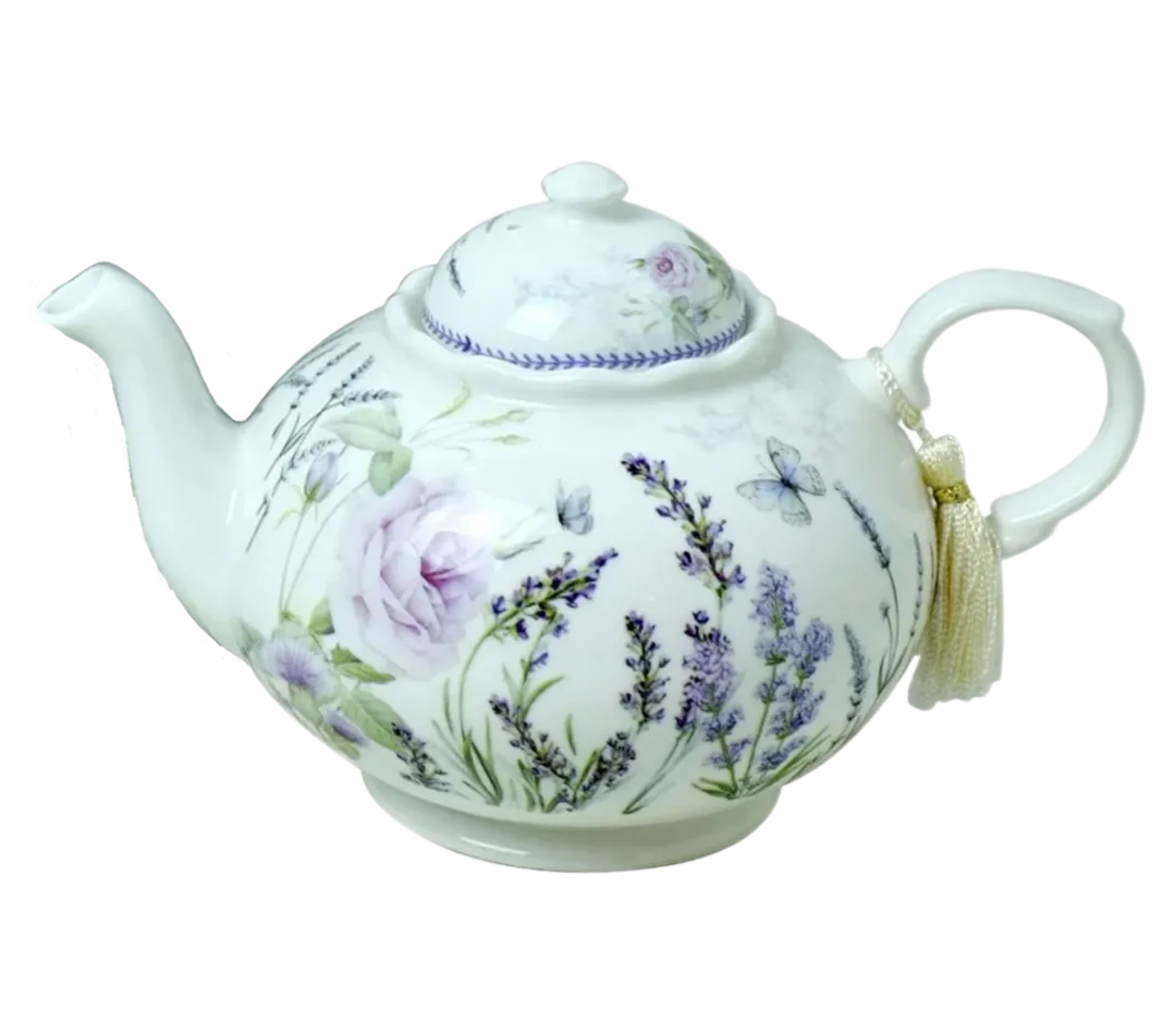 Lavender Teapot With Gift Box