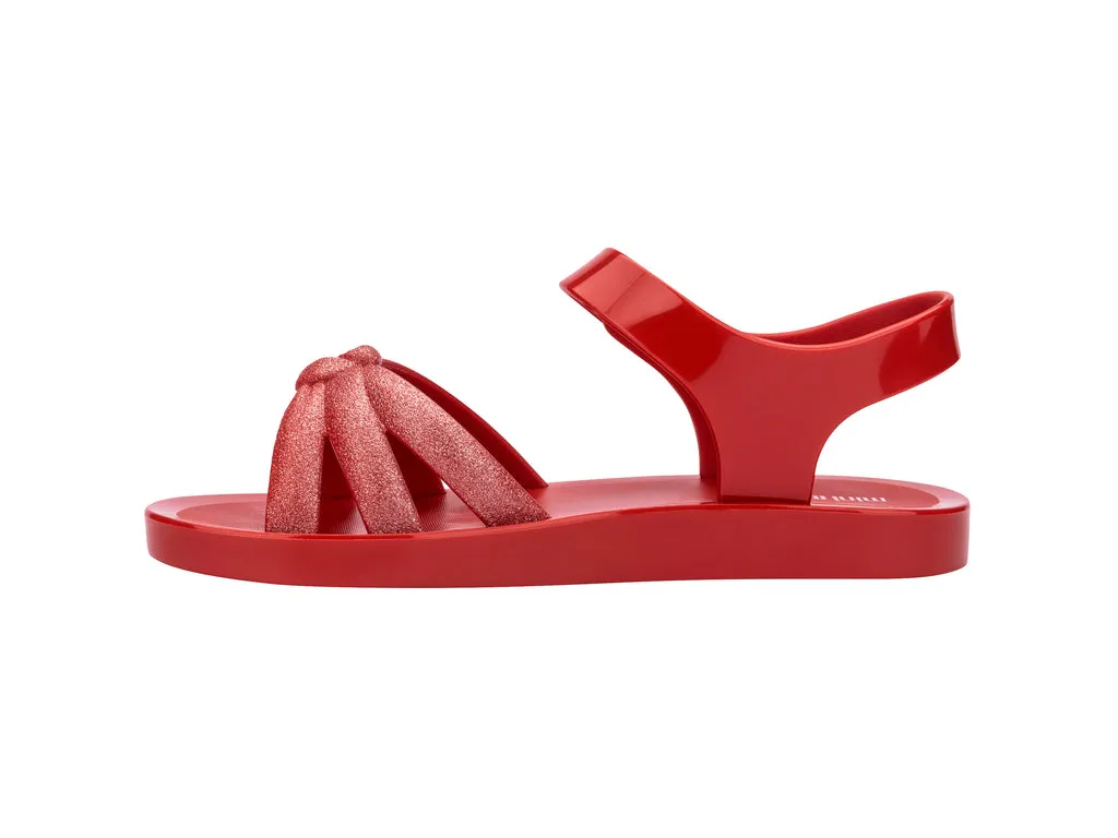 Mini Melissa Precious Girls Red Knot Sandals