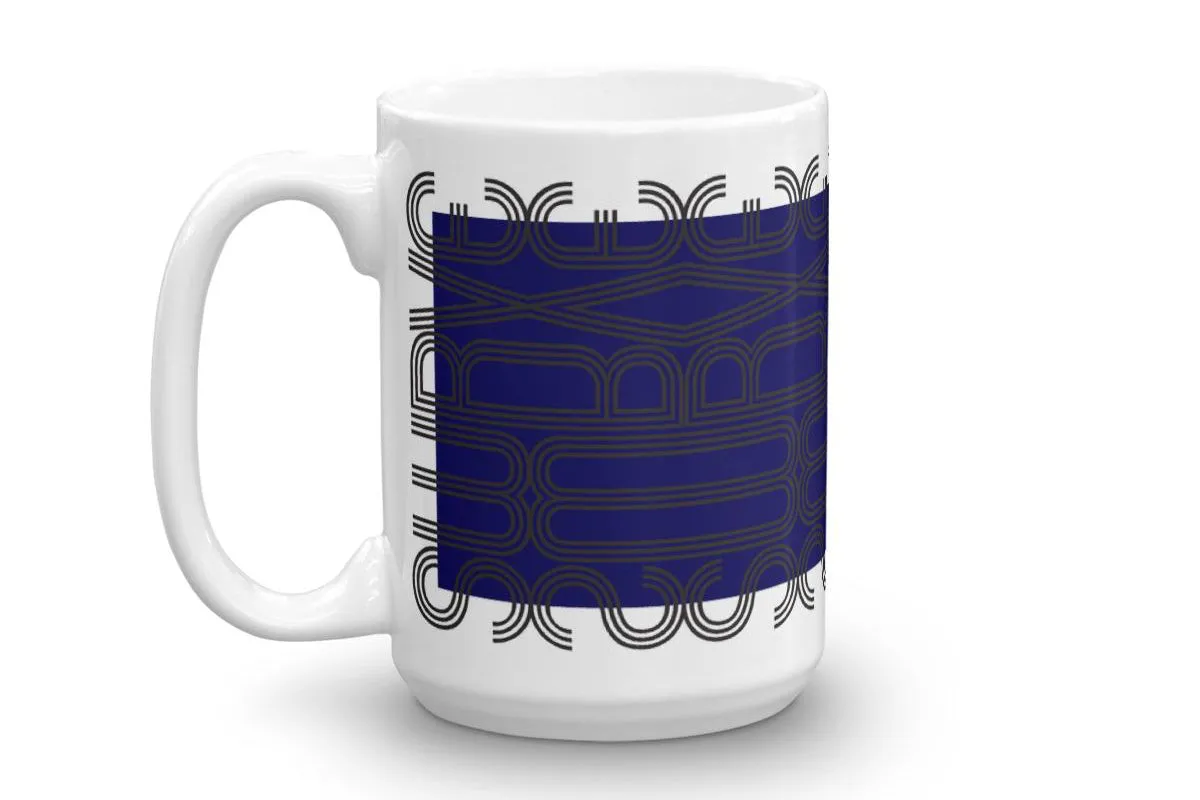 mug : MODERNE / dark navy