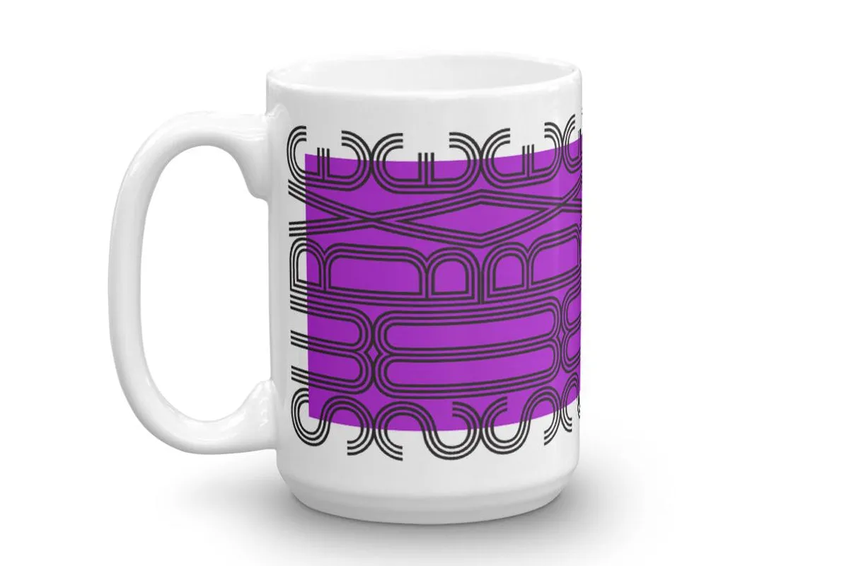 mug : MODERNE / neon purple