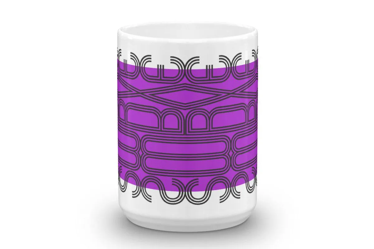 mug : MODERNE / neon purple