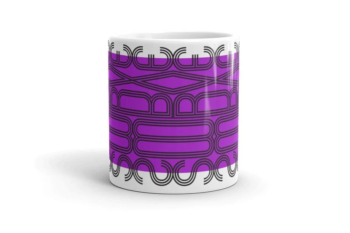 mug : MODERNE / neon purple