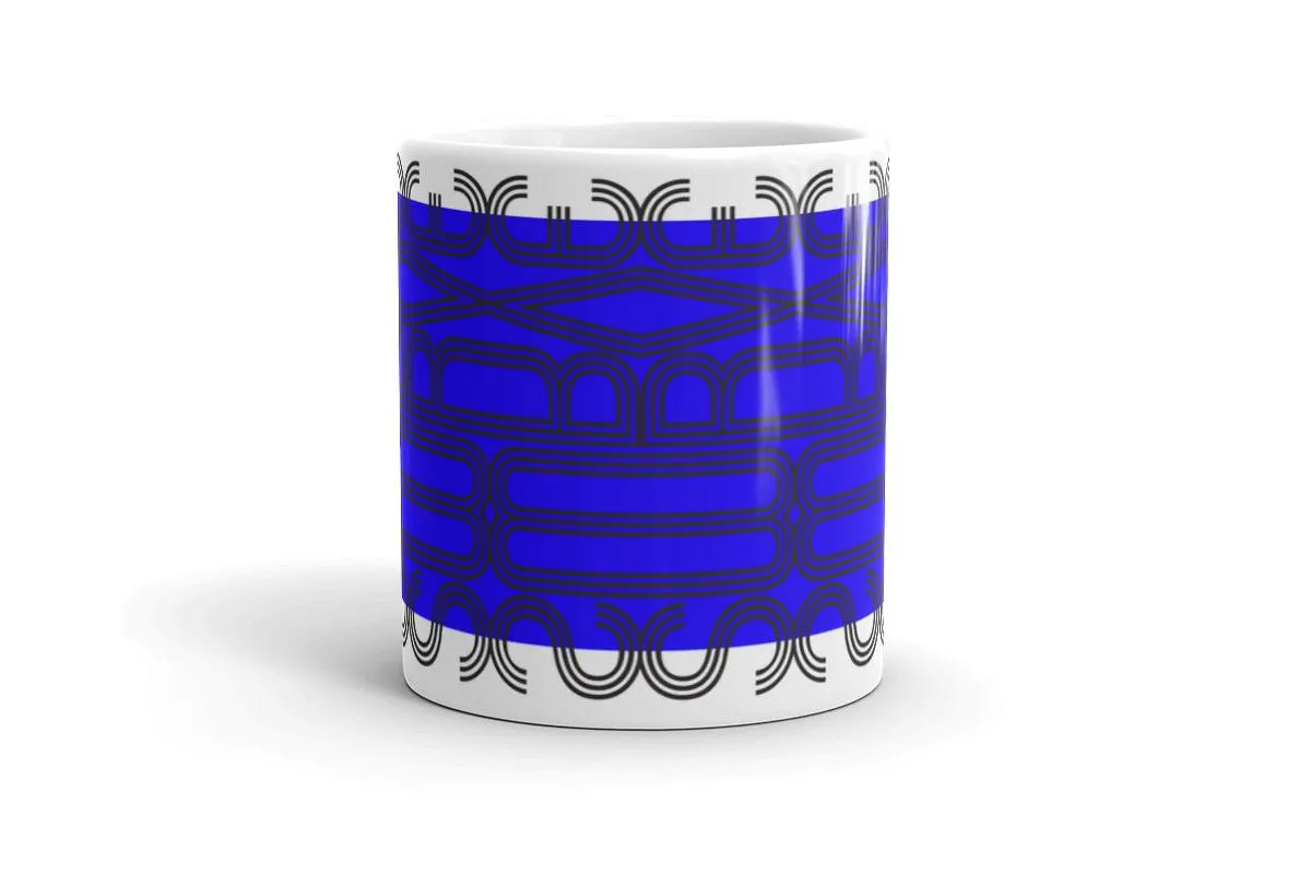 mug : MODERNE / primary blue