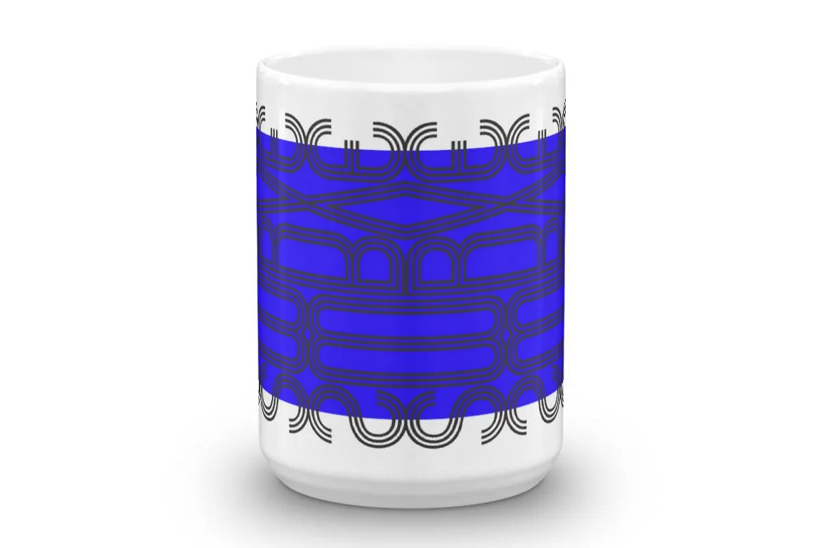 mug : MODERNE / primary blue